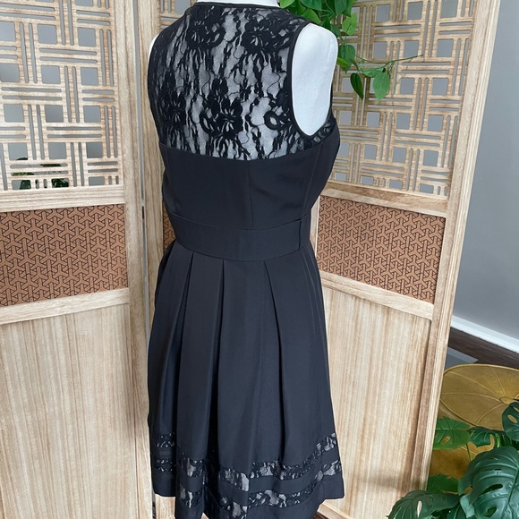 Black Lace Detail Dress by Guess - Picture 5 of 7